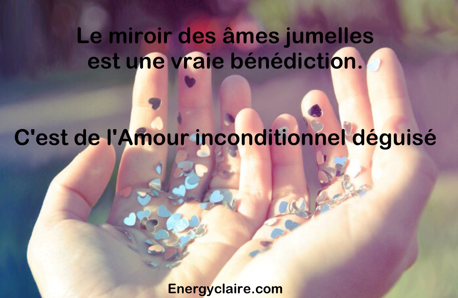 Le miroir desFlammes jumelles www.energyclaire.com