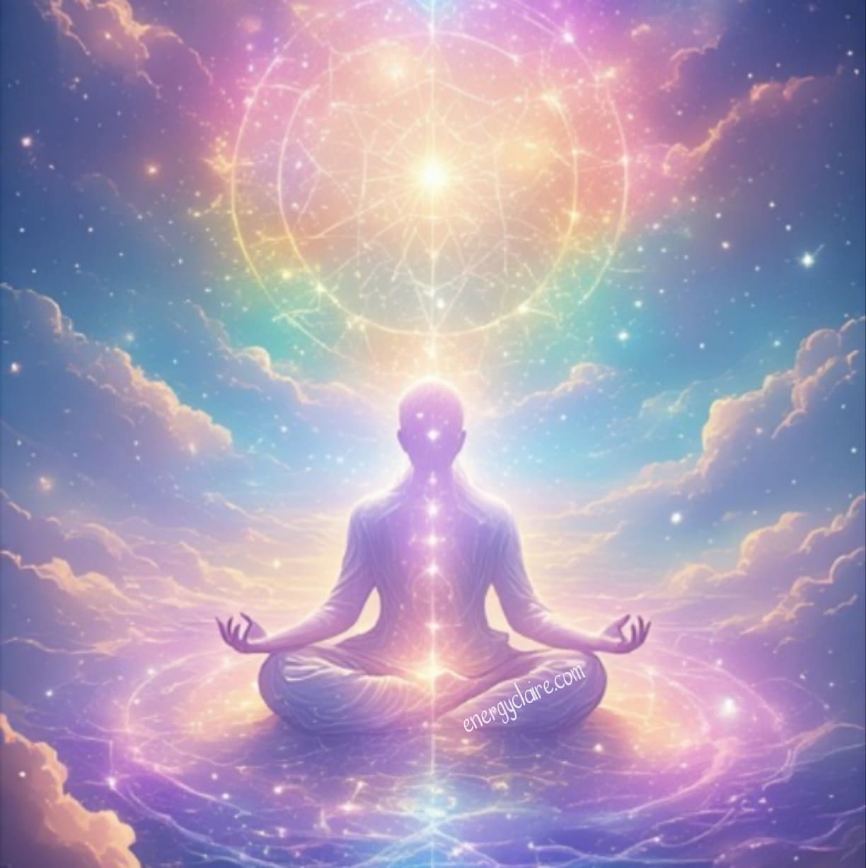 Protocole de connexion à la Lumière et nettoyage énergétique, méditation guidée, https://www.energyclaire.com/fr/soins-audio, soins énergétiques, coeur sacré, comment se relier à son âme, accompagnement spirituel, méditation, douche de lumière, protection énergétique, 
