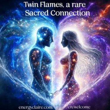 Twin flames, a rare Sacred connection www.energyclaire.com/en/welcome